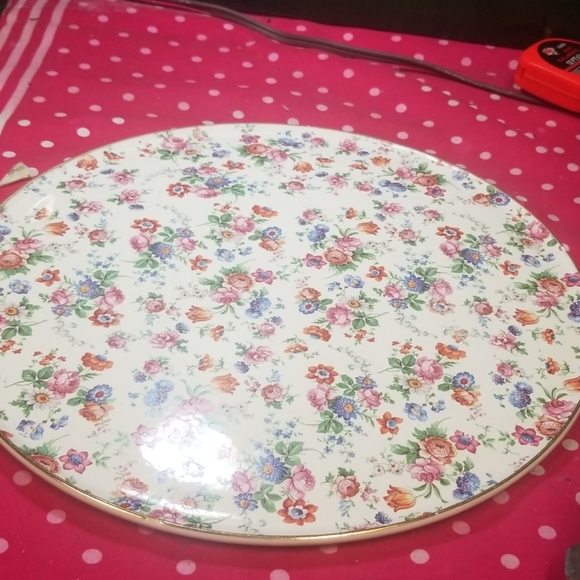 VINTAGE PHILA SUSSEX CHERRY CHINTZ GERMANY FLORAL - Picture 3 of 6